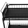 Miniatyrbillede 4 af 8: Underskabsskab Organizer 2 niveauer Træk ud Mesh Kurv med Skuffe til Køkken Badeværelse Bordplade Skab