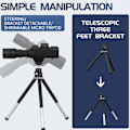 Miniatyrbillede 4 af 5: WiFi Digital Teleskop 70X Zooming 2MP Multifunktionelt Bærbart Teleskop med Stativ til Astrometeorologisk Observation