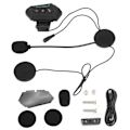 Miniatyrbild 1 av 5: BT12 Motorcykel Bluetooth-headset med mikrofon Hjälm Hörlurar Brusreducerande Stereo Intercom Headset