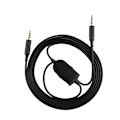 Miniatyrbilde 1 av 5: Lydkabel for Logitech Astro A10 A40 A30 A50 Hodemontert Gaming Headset Med Tuning