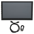 Miniatyrbillede 1 af 5: 7 tommer skærm IPS touch anden skærm HD multimedia interface bærbar mini LCD-skærm med dobbelte højttalere lyd stik