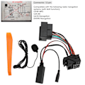 Pikkukuva 6 / 8: Bluetooth5.0 AUX IN -sovitin 12-nastainen handsfree-mikrofonin vaihto OPEL CD30 Mp3 CDC40 CD70 DVD90 -laitteisiin