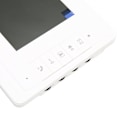 Miniatyrbillede 4 af 8: 7in videodørtelefon dørklokke nattesyn HD LCD håndfri ledninger video dørtelefon skærm med kamera skærm 100‑240V EU stik