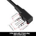 Miniatyrbillede 5 af 5: U94 2-polet Walkie Talkie Udendørs Tilbehør Kabeladapter PTT til Z Taktisk Headset