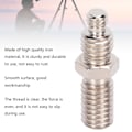 Miniatyrbillede 8 af 8: 1/4 tommer til 3/8 tommer kamera konverteringsskrue til stativ kuglehoved monopod hurtigudløserpladeE7