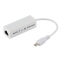 Miniatyrbilde 2 av 6: Nettverkskort Adapter Micro USB til RJ45 Ethernet Port for Raspberry Pi Zero 1.3/W Motherboard