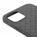 Miniatyrbillede 3 af 8: Smartphone Bagcover Bagside Støvsikkert Etui Beskyttende Etui til IPhone 12/12 Pro(Grå )
