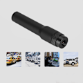 Miniatyrbillede 5 af 5: SF-20 71mm Walkie Talkie Radio Antenne SMA Han 144/430MHz Antenne