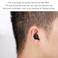 Pikkukuva 1 / 2: Kannettava langaton Bluetooth-kuuloke autoon, USB-magneettinen lataus, korvanappikuulokkeet (musta)