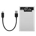 Miniatyrbild 1 av 5: Transparent 2,5 tums SATA HDD SDD Box Case Typ C Mobil Hårddisk Extern Kapsling UASP