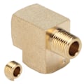 Miniatyrbilde 4 av 5: Messingrør T-stykke Bil Solid Street Rør Utvendig Gjenge 1/8in NPT Hannx1/8in NPT 1000 PSI
