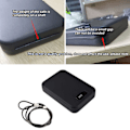 Miniatyrbilde 3 av 5: Bærbar passordboks Mini Safebox Safes Deposit Box Security Drop Box