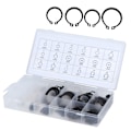 Miniatyrbild 5 av 5: 300 st 2-32 mm E-klämma Snap Circlip Kit Externt Hållring Sortiment Set