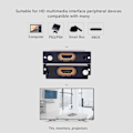 Miniatyrbillede 7 af 8: HD Multimedia Interface Overspændingsbeskytter mod ESD Strømstød Lynstøtte HD 4Kx2K 3D HEAC Enhedsbeskytter