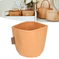 Miniatyrbilde 2 av 5: Kraftpapirpose med vaskbar retro multifunksjonell resirkulerbar oppbevaringspose for hjem, fest, bryllup (14x14cm)