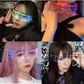 Pikkukuva 5 / 5: Led-lasit, valaistuvat lasit, led