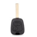 Miniatyrbillede 1 af 5: 2 knapper bilnøgleskal erstatning tilbehør passer til Peugeot 107 207 307 407 D05
