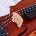Miniatyrbilde 8 av 8: 5 stk fiolinbro i lønnetre, erstatning for 4/4 størrelse musikkinstrument tilbehør