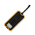 Pikkukuva 5 / 5: Kannettava 20000mAh nopea lataus kaksois USB Polar Mobile Power Bank -kotelo DIY-sarja keltainen