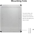 Miniatyrbild 5 av 5: Vattentät Kopplingsdosa, ABS Strömförsörjningskapsling med Transparent Lock, DIN-skena Monterbar för 12 Moduler Enkel Åtkomst och Underhåll