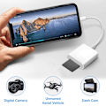 Miniatyrbild 7 av 7: Mfi-certifierad Lightning till SD-kort Kamera Reader, Åtelkameravisare med Formatteringsstöd, Höghastighetsöverföring och Plug and Play-funktionalitet,