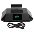 Miniatyrbild 2 av 8: Kontroll Singel Laddningsstativ Laddningsstation Dock med Display för PS5 Gamepad
