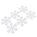 Miniatyrbild 5 av 5: 20 st badkarsdekaler transparent snöblomma form halkfri självhäftande badkarsdekaler för badrum pool
