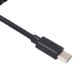 Pikkukuva 5 / 8: USB C -virtajohto D-liitäntään, joustava kaapeli matkapuhelimelle, tabletille ja digitaalikameran lisävarusteille