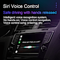 Pikkukuva 8 / 8: Langallinen Carplay-sovitin USB-liitännällä Ääniohjaus Android Autolle
