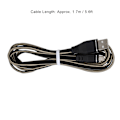 Miniatyrbild 8 av 8: Micro USB-laddningskabel förlängd nylonflätad snabbladdningssladd för Android-mobiltelefonerSvart