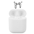 Miniatyrbilde 1 av 8: Trådløs laderetui erstatning ladetaske med Bluetooth-paring synkroniseringsknapp for IOS Earbuds 1 2 generasjon