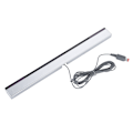 Miniatyrbilde 3 av 5: Infrarød IR Signal Ray Sensor Bar Kablet Mottaker & Stativ for Nintendo WII-konsoll