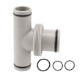Miniatyrbillede 2 af 8: Slange Adapter T-formet Gevindpumpeforbindelse 1,5 tommer til 1,25 tommer Forbindelsesslange Plunger til Poolvedligeholdelse