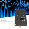 Miniatyrbillede 4 af 5: FM Stereo Transmitter 2000m 500mW RC FMND 88‑108MHz Aluminiumlegering Bærbar FM Transmitter