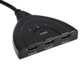 Miniatyrbilde 5 av 5: Svart 3-porters HDMI Multi Display Auto Switch Hub Box Splitter 1080P HD TV-adapter