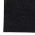 Pikkukuva 5 / 5: 50 kpl kuitukangasta ei-kudottuja kasseja ympäristöystävällisiä litteäsuisia kasseja ei-kudottuja kangasvaatepusseja musta 25x35cm/9.8x13.8in