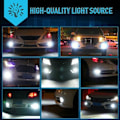 Pikkukuva 4 / 5: GHOST Uusi 2x H1 LED Sumuvalo/Päävalopolttimo Sarja Kaukovalo HID 6000K Xenon Valkoinen