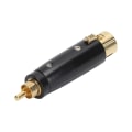 Miniatyrbild 4 av 5: LZ1171G RCA-hane till XLR-hona adapter guldpläterad ljudkontakt för mixermikrofon