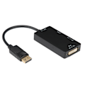 Pikkukuva 2 / 5: 3-in-1-sovitin Displayport HDMI/VGA/DVI-liitäntään Monitoiminen High Definition -muunninjohto