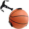 Miniatyrbild 1 av 8: Regleringsbasketbollkompatibilitet, väggmonterat basketbollställ för både ungdoms- och standardstorlekar, rundade klor för smidig hantering, överlägsen