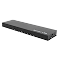 Miniatyrbild 5 av 5: 100-240V F118 8-portars 1 in 8 ut HDMI 1.4 Splitter Audio Video 1080P Distributör