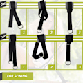 Miniatyrbild 5 av 8: Swing Haven, Justerbar Längd, Slitstarkt & Säkert Material, Snabb Installation För Portabilitet, Kraftigt Material, Kompatibel Med De Flesta Gungor, För