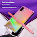 Miniatyrbild 7 av 8: Styluspennor Universal High Sensitivity Touch Screen Pen med utbytestoppar för Galaxy Note 10 Note 10 Plus Rosa