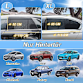 Miniatyrbild 5 av 5: Solskydd för bilfönster för UV-skydd, flexibelt töjbart nät för avskildhet i de flesta bilar, lastbilar, SUV:ar (2 stycken)