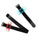 Miniatyrbild 4 av 5: Justerbart elastiskt sportdansande handledsband benrem för Switch Ring Fit Adventure speltillbehör