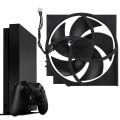 Miniatyrbillede 4 af 5: Holdbar ABS intern køleventilator til Xbox ONE S OEM 5 blade 4 pin