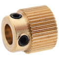 Miniatyrbild 1 av 8: 10 st 3D-skrivartillbehör Högkvalitativt mässingsdrivväxel för MK7 MK8-extruder 40 tänder