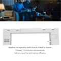 Miniatyrbild 4 av 5: Laddningsdocka för Switch med säkerhetsskydd, laddningsstation för handkontroller, laddare för Joycon, laddning för upp till 4 st för Switch OLED