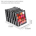 Miniatyrbillede 2 af 5: Makeup Organizer, Plastik Badeværelsesdisk Organizer Skønhedsholder