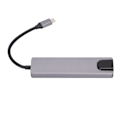 Miniatyrbild 4 av 7: Hub 5 i 1 USB C Multiport Snabb Enkel Laddning 4K Högupplöst Multimediagränssnitt Gränssnitt Hub Kortläsare